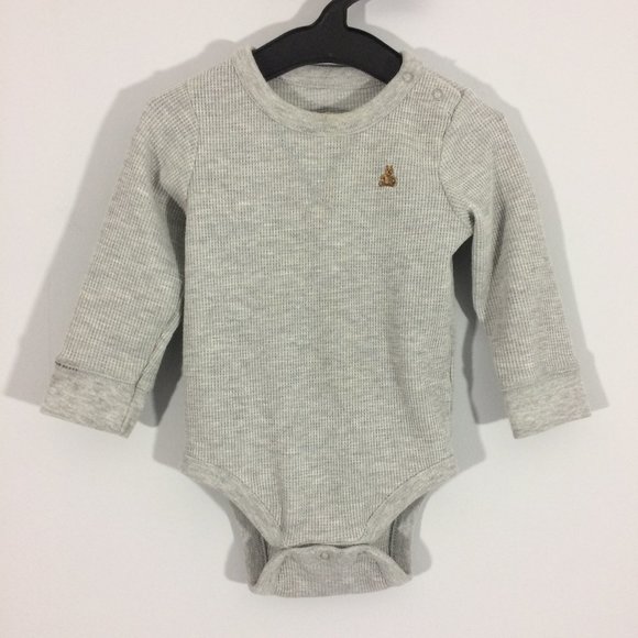 GAP Other - Baby Gap 12-18M Gray Brannans Favorites Onesie